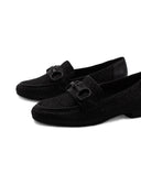 Mocassino vegan con morsetto da donna