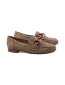 Mocassino vegan con morsetto da donna