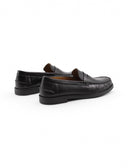 Mocassino penny loafers in pelle uomo