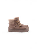 Stivaletto invernale con suola platform