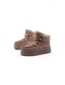 Stivaletto invernale con suola platform