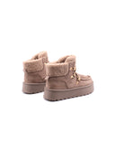 Stivaletto invernale con suola platform