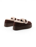 Platform slippers con morsetto da donna