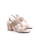 Sandalo con tacco da donna