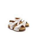Sandalo primi passi con glitter bimba