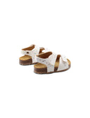 Sandalo primi passi con glitter bimba