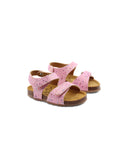 Sandalo primi passi con glitter bimba