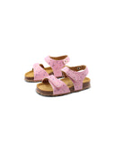 Sandalo primi passi con glitter bimba