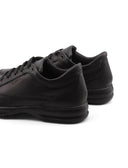 Scarpa nera in pelle da uomo