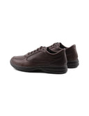 Scarpa marrone in pelle da uomo