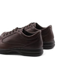 Scarpa marrone in pelle da uomo
