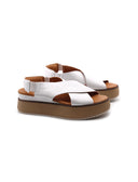Sandalo platform made in Italy da donna
