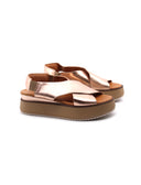 Sandalo platform made in Italy da donna