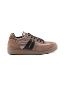 Sneaker donna con inserti animalier