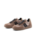 Sneaker donna con inserti animalier
