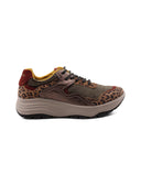 Sneaker animalier da donna