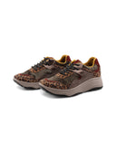 Sneaker animalier da donna