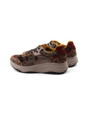 Sneaker animalier da donna