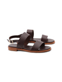 Sandalo in vera pelle da donna