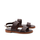 Sandalo in vera pelle da donna