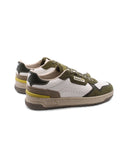 Sneaker da uomo con dettagli suede