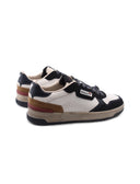 Sneaker da uomo con dettagli suede