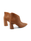 Ankle boot traforato da donna