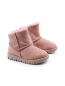 Stivaletto rosa primi passi da bimba