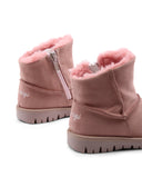 Stivaletto rosa primi passi da bimba