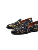 Mocassino da donna in tessuto jacquard
