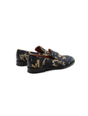 Mocassino da donna in tessuto jacquard