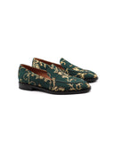 Mocassino da donna in tessuto jacquard
