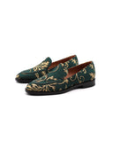 Mocassino da donna in tessuto jacquard