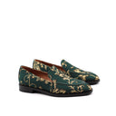 Mocassino da donna in tessuto jacquard