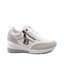 Sneaker con zeppa da donna