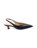 Décolleté slingback kitten heel donna