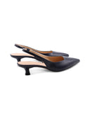 Décolleté slingback kitten heel donna
