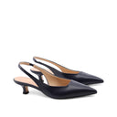 Décolleté slingback kitten heel donna