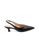 Décolleté slingback kitten heel donna