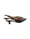 Décolleté slingback kitten heel donna