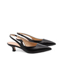Décolleté slingback kitten heel donna