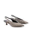 Décolleté kitten heels a mandorla donna