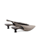 Décolleté kitten heels a mandorla donna