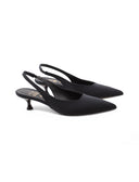 Décolleté slingback kitten heel donna