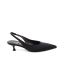 Décolleté slingback kitten heel donna