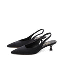 Décolleté slingback kitten heel donna