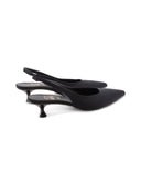 Décolleté slingback kitten heel donna