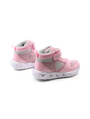 Sneaker alta con luci da bimba
