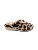 Pantofola animalier da donna