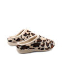 Pantofola animalier da donna